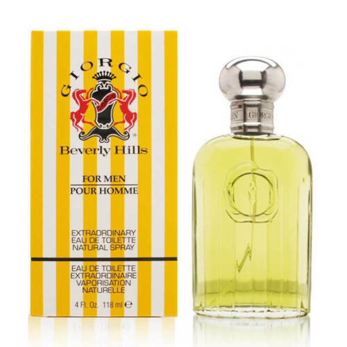 Giorgio Beverly Hills Pour Homme 118ml EDT (M) SP Mens 100% Genuine (New) - Picture 1 of 1