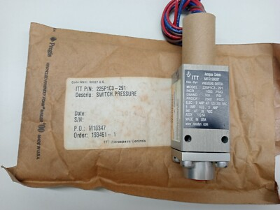 #ad ITT 225P1C3 291 PRESSURE SWITCH $435.00