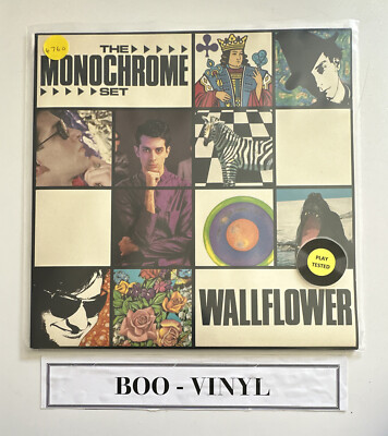 The Monochrome Set Wallflower Vinyl EP Schallplatte Album NEG12T NM/NM