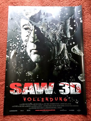 Saw 3D - Vollendung Kinoplakat Poster A1, Tobin Bell, Jigsaw