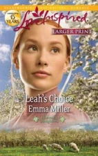 Leahs Choice (Love Inspired Larger Print) - Mass Market Paperback - GOOD