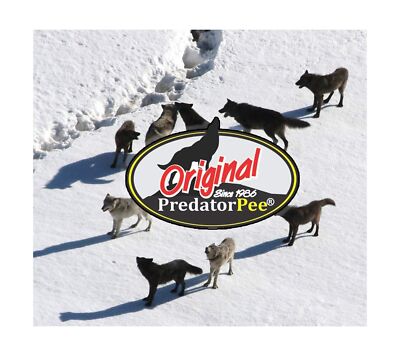 PredatorPee 100% Coyote Urine - 12 Oz Natural Animal Repellent For Deer, Rodents & Garden Pests