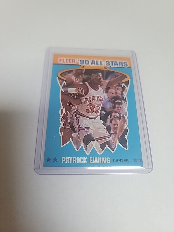 Patrick Ewing New York Knicks 1990-91 Fleer All-Stars #12