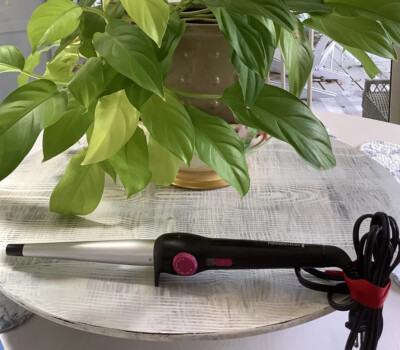 curling wand Iron Remington never used curling tongs beachy waves Haircare  14''