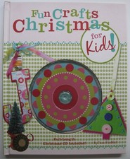 FUN CRAFTS CHRISTMAS FOR KIDS Craddock Book  Song CD Included 2012 HC 91R6