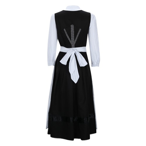 „Traditionelles deutsches Oktoberfest-Dirndl-Kleid und Schürzen-Set für - Bild 12 von 25