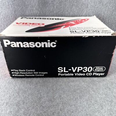 Panasonic SL-VP30 Portable Video CD Player Discman VCP