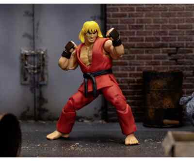 Jada Street Fighter II Ken 6'' Figure Nr. 253252029