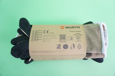 Würth Mechanikerhandschuhe Mechaniker o. Mechaniker Ecoline 6 Paar - Auswahl