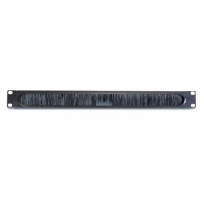 Horizontal Cable Organizer 1U W/Brush Strip - Organizzatore Orizzontale Per Cavi Da Rack Con Spazzole