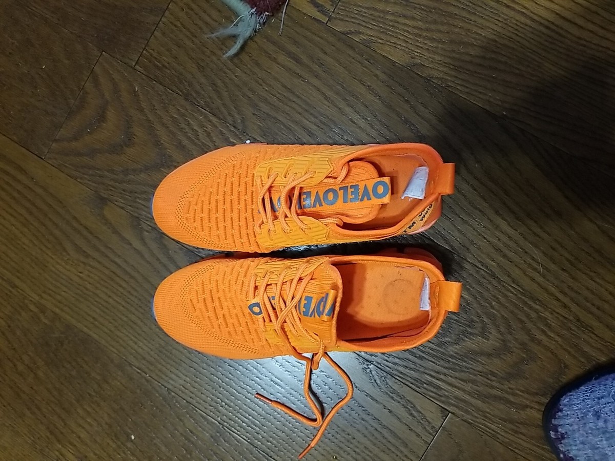 Love Love Sneakers Women Size Orange