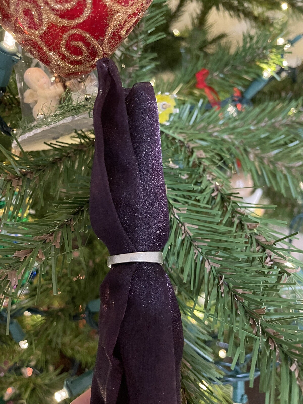 Vintage Sterling  Ring Signed ($) solid 925 silver - image 5