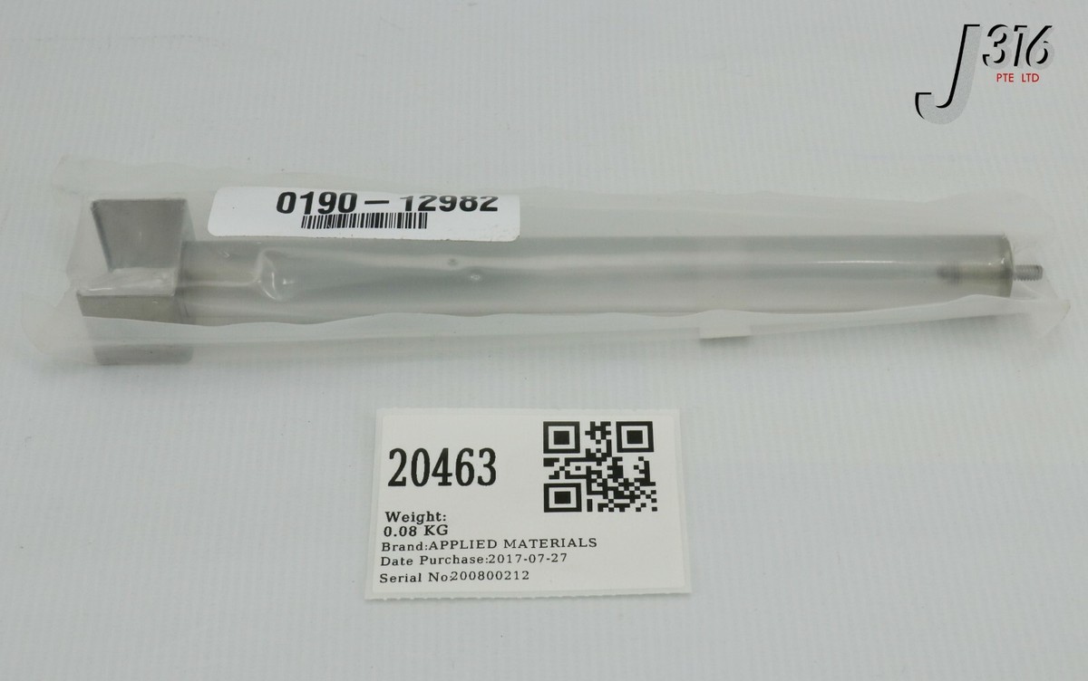h._② 20463 APPLIED MATERIALS SPECIFICATION, 8IN. POLYCARBONATE ROD +