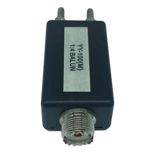 100W 1:4 HF Shortwave Balun QRP Mini baluny do częstotliwości interfejsu typu M - Zdjęcie 7 z 8