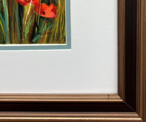 Yuri Dupond "Prairie Home" Framed Hand Signed & # Serigraph Art Landscape New - Picture 5 of 5
