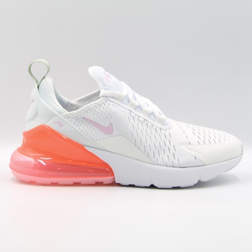Nike Air Max 270 GS Size 5Y (6.5 Women's) Sneakers Running Shoes White Pink  | eBay