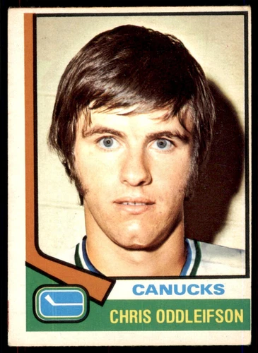 1974-75 O-Pee-Chee OPC Chris Oddleifson RC #108