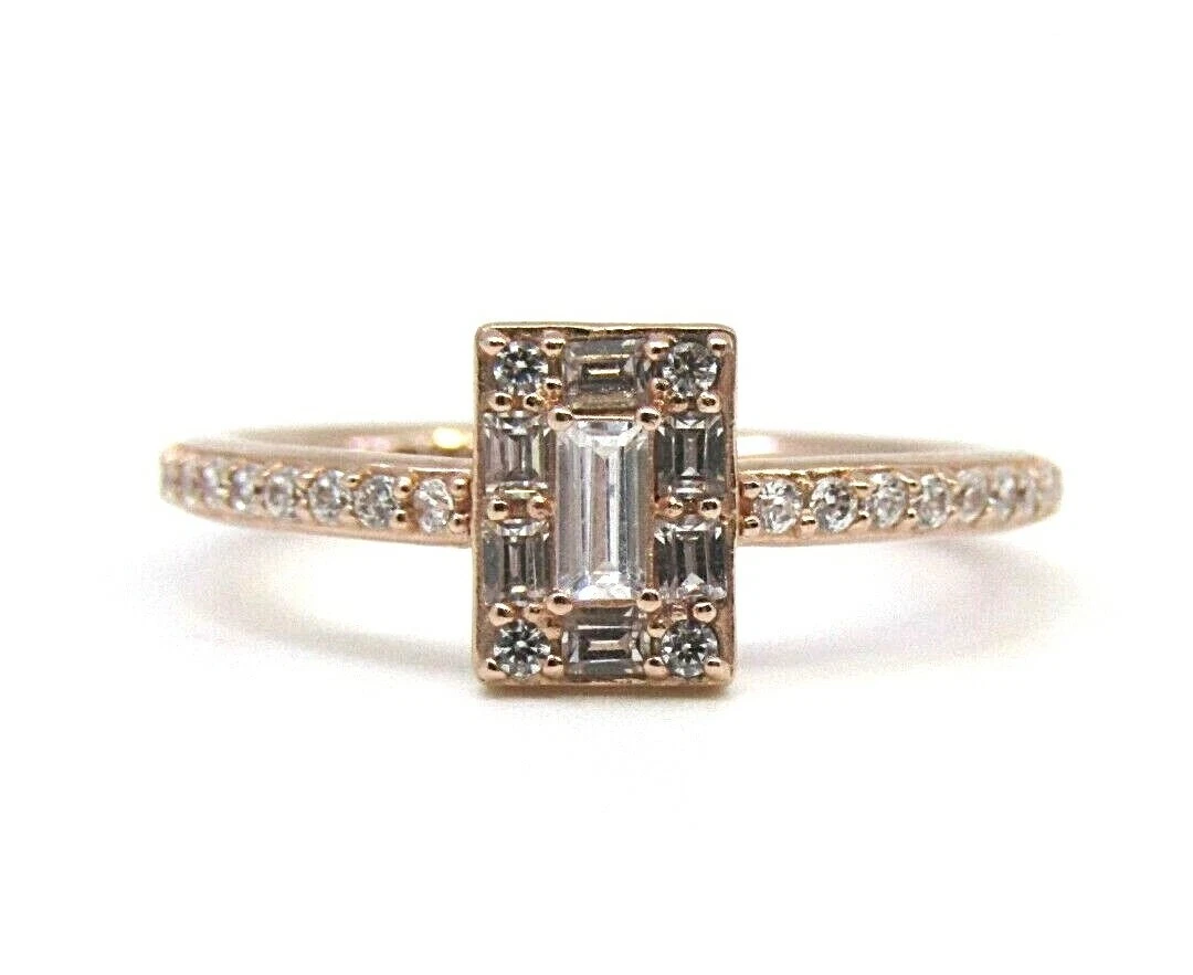 Pandora emerald hotsell cut ring