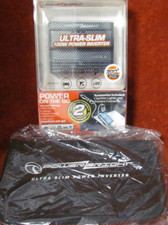 Power Bright Ultra Slim 100w Car Power Inverter w/Case Power on the Go NEW