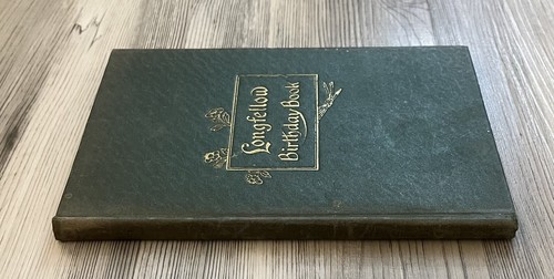Vintage Longfellow Birthday Book By Howard Jerome A.L. Chatterton Company - Picture 4 of 11