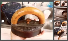 RARE 1897 Original Antique Simmons Special Hardware Co; St. Louis, MO Cast Iron