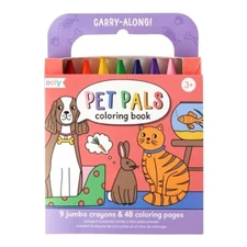 Ooly Carry Along – Pet Pals Colouring Book Age3+ 05543