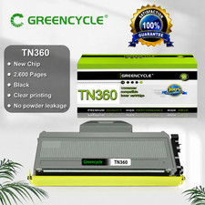 1PK TN360 Toner Cartridge for Brother TN360 HL-2140 HL-2150N HL-2170W High Yield
