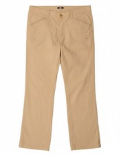 VERSACE Mens Straight Casual Trousers IT 54 2XL W40 L31 Yellow BM29