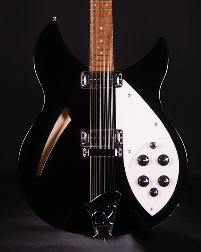 Rickenbacker 330 12 String Electric Guitar - Black