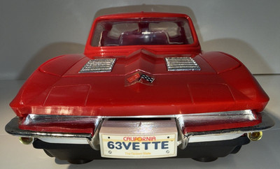 Vintage 1963 Red Corvette VHS Video Cassette Tape Rewinder (WORKS PERFECTLY!)