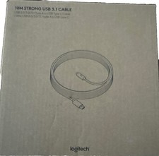 Logitech 10m Strong USB 3.1 Cable USB-A to USB-C