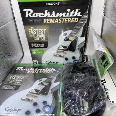 Rocksmith Remastered 2014 Edition (Microsoft Xbox One) (Game and Cable Sealed)