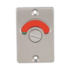 ↑Indicator Privacy Bolt Door Lock Vacant Engaged Screws Bathroom Toilet