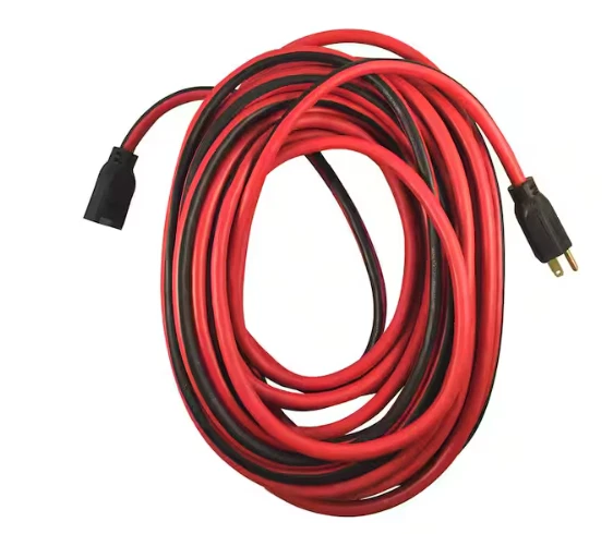 Husky 50 ft. 14/3 Medium Duty Indoor/Outdoor Extension Cord, Red/Black - Image 4 of 4