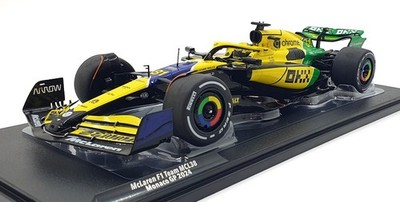 Solido 1/18 Scale Diecast S1814204 - McLaren F1 Team MCL38 #81 Monaco GP 24