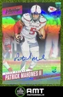 Patrick Mahomes II RC 2017 Panini Prestige 22/150 Rookie Auto Xtra Points Green