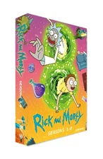 RICK AND MORTY: The Complete Series Season 1-8 (DVD, 16-disc, Box-set)