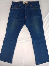 Levi's 517 Vintage bootcut Mens Blue Jeans Red Tab 80s 90s 38x30