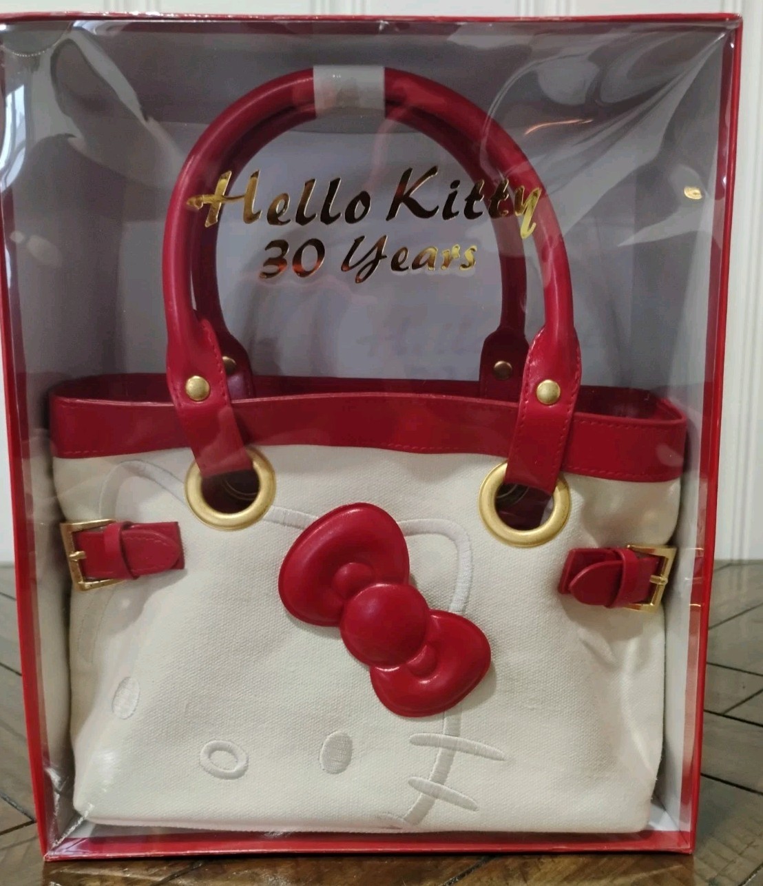 2003 New Authentic Hello Kitty 30th Anniversary Purse Bag