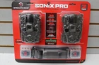 Trail Camera Stealth 2 Pk Sonix Pro 36 MP Cellular Dual Sim 80 ft. Range 32GB SD