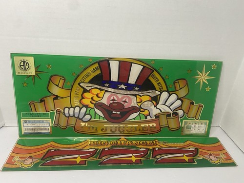 2 Unique Japanese Gambling Slot Machine Signs IM JUGGLER - Mancave, Display