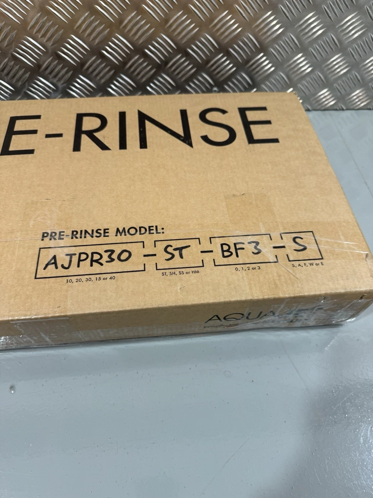Mechline Aquajet AJPR30-ST-BF3-S Deck Mounted Pre-Rinse Spray Arm Brand New 2