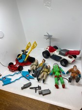 1989 The Real Ghostbusters Ecto 3 plus figures etc  80's
