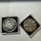 2 Scottsdale Mint 1 oz Silver Rounds. .9999 Fine Silver.