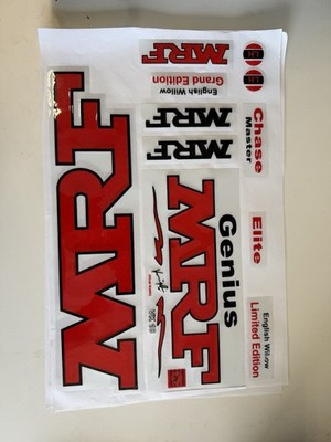 MRF Cricket Bat Stickers