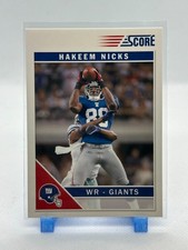 Hakeem Nicks 2011 Score - Glossy #191 - NY Giants