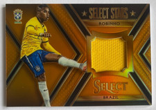 2015-16 PANINI SELECT SOCCER ORANGE PRIZM PATCH ROBINHO 108/149