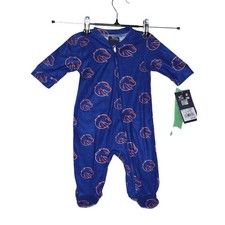 Boise State Broncos NWT Newborn 3 to 6M Footi...
