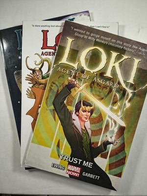 Loki: Agent of Asgard TPB Vol 1-3, Avg. VF-, Marvel 2013, Al Ewing, Lee Garbett