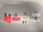 Civil War Era Lead Bullet Relic Lot Sharps, Minie Ball